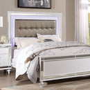 Brachium Queen Bedroom Set Silver - 5th Ave Furniture