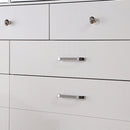 Brachium Queen Bedroom Set Silver - 5th Ave Furniture