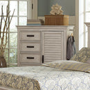 Franco 5-drawer Chest Antique White - 5th Ave Furniture