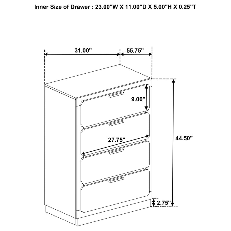Caraway Chest - 5th Ave Furniture