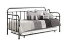 Livingston Daybed with Trundle Dark Bronze - 5th Ave Furniture