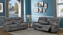Conrad 2-piece Living Room Set Grey - 5th Ave Furniture