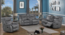 Conrad 3-piece Living Room Set Grey - 5th Ave Furniture