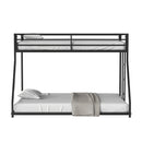 Rothwell Metal Bunk Bed Twin/ Full - 5th Ave Furniture