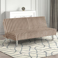 Hinwil Futon Sofa Bed Pink, Beige Grey, & Black