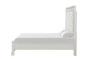 Stella Mia 4 Pc 5 Pc Queen Bedroom Set White & White - 5th Ave Furniture