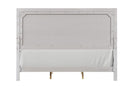 Crowthorne E.King & Queen Bed Grey & White - 5th Ave Furniture