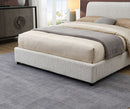 Vertham E.King, Full, & Queen Bed White & Black - 5th Ave Furniture