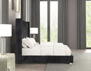 Cadwell E.King, Queen, & Full Bed White, Gray, & Black - 5th Ave Furniture