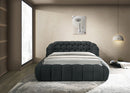 Newquay E.King & Queen Bed White, Grey, & Black - 5th Ave Furniture