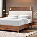 Hepburne E.King & Queen Bed With Storage & Without Storage - 5th Ave Furniture