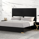 Goldsberg E.King & Queen Bed Grey & Pink - 5th Ave Furniture