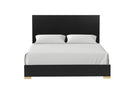 Goldsberg E.King & Queen Bed Grey & Pink - 5th Ave Furniture