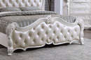 Ventresca 4 & 5 Piece Queen Bedroom Set White & Chrome - 5th Ave Furniture