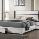 Birsfelden Queen Bedroom Set White - 5th Ave Furniture