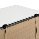 Birsfelden Queen Bedroom Set White - 5th Ave Furniture