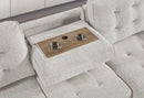 U0707 CHALK REVERSIBLE SOFA BED - 5th Ave Furniture