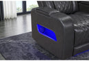 U8611 BLANCHE CHARCOAL P2 PWR REC SOFA/PWR CON REC LOVESEAT/PWR REC - 5th Ave Furniture