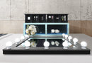 LEXI GREY VANITY WITH SPEAKER - 5th Ave Furniture