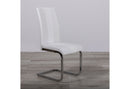 D915 WHITE DINING CHAIR - 5th Ave Furniture