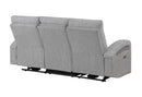 U6611 GREY 15 POWER RECLINING SOFA WITH LED - 5th Ave Furniture