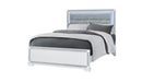 SOLEIL WHITE QUEEN BED - 5th Ave Furniture