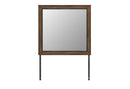 OPTIMUS BROWN/BLACK MIRROR - 5th Ave Furniture
