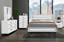 KATE WHITE QUEEN BED GROUP - 5th Ave Furniture