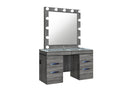 LEXI GREY VANITY WITH SPEAKER - 5th Ave Furniture