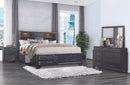 JORDYN GREY FULL BED GROUP - 5th Ave Furniture