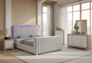 ELIAS/EMMA TV FB NATURAL KING BED GROUP - 5th Ave Furniture