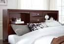 LINDA MERLOT QUEEN BED GROUP - 5th Ave Furniture