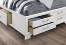 JORDYN WHITE FULL BED GROUP - 5th Ave Furniture