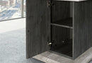 D8030 DINING TABLE AND 4 D8030 DINING CHAIRS - 5th Ave Furniture