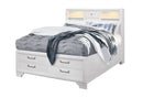 JORDYN WHITE FULL BED GROUP - 5th Ave Furniture