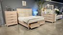 MARIAH DARK BROWN FULL BED - 5th Ave Furniture