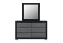 EMMA BLACK/GREY DRESSER - 5th Ave Furniture