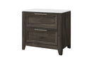 MARIAH DARK BROWN NIGHTSTAND - 5th Ave Furniture