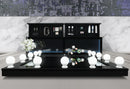 ELLA BLACK VANITY WITH SPEAKER - 5th Ave Furniture