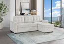 U0707 CHALK REVERSIBLE SOFA BED - 5th Ave Furniture