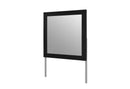 EMMA BLACK/GREY MIRROR - 5th Ave Furniture