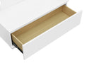 ELLA WHITE NARROW TALL MIRROR WITH LED AND SPEAKER - 5th Ave Furniture