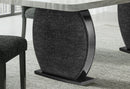 D2502 DINING TABLE AND 6 DINING CHAIRS