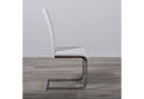 D915 WHITE DINING CHAIR - 5th Ave Furniture