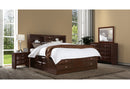LINDA MERLOT QUEEN BED GROUP - 5th Ave Furniture