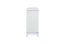 ALINA WHITE DRESSER WITH LED - 5th Ave Furniture