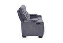 U1895 GREY P2 RECLINING SOFA WITH IS AND LED - 5th Ave Furniture