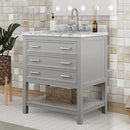Reston Vanity with Top/ Sink - 5th Ave Furniture