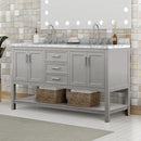 Reston Vanity with Top/ Sink - 5th Ave Furniture