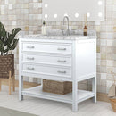 Reston Vanity with Top/ Sink - 5th Ave Furniture